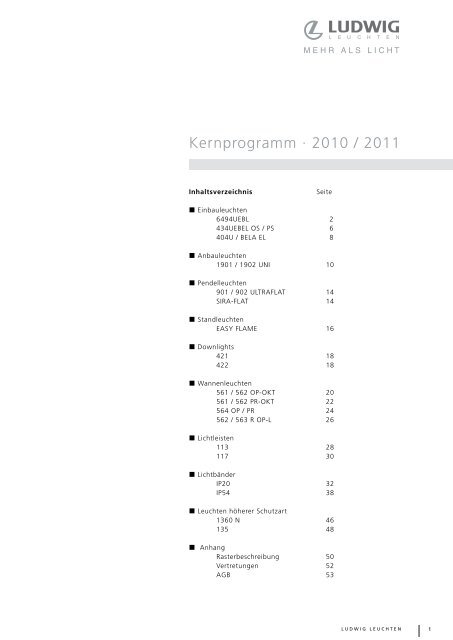 Katalog Produktprogramm - Infodatis.de