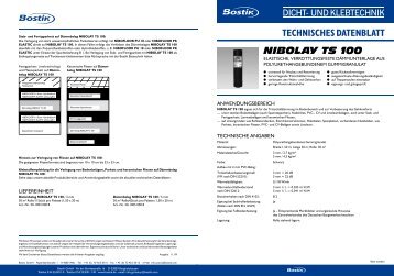 nibolay TS 100 - Bostik