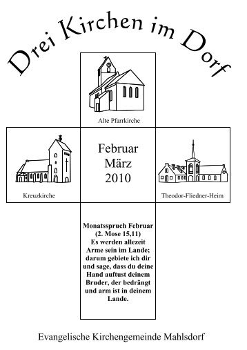 Gemeindebrief für Februar und März 2010 als ... - Kirche Mahlsdorf