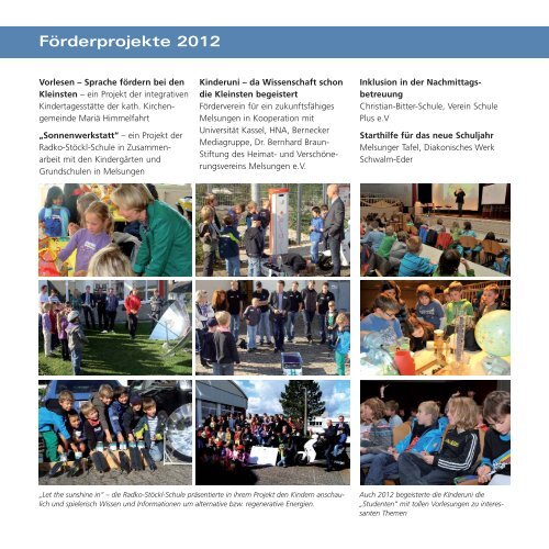 Jahresbericht 2012 - Stiftung kinder- und familienfreundliches ...