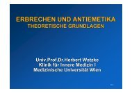 ERBRECHEN UND ANTIEMETIKA - Ahop