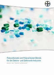 Polycarbonate und Polycarbonat-Blends für die Elektro- und ...