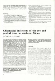 2.24 CHLAMYDIAL INFECTIONS OF THE EYE AND GENITAL ...