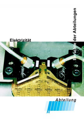 Elektrizität - PTB