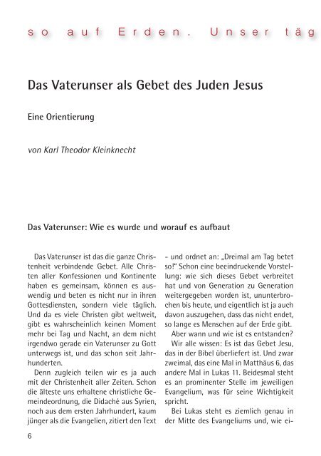 Vaterunser-Broschüre [PDF; 2 MB] - Evangelischer Kirchenbezirk ...