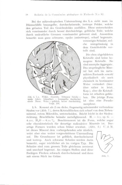 commission geologique de finlande - Arkisto.gsf.fi