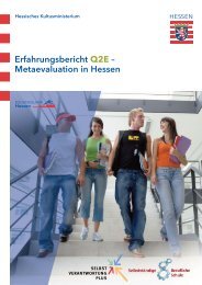 Broschüre Erfahrungsbericht Q2E - Hessisches Kultusministerium ...