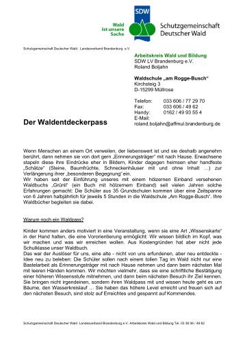 Waldpass.pdf - Landesbetrieb Forst Brandenburg