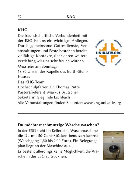 Semesterprogramm Sommersemester 2013 - Evangelische ...