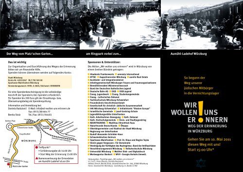 Flyer Von Wir Wollen Uns Erinnern Pdf Deutsch