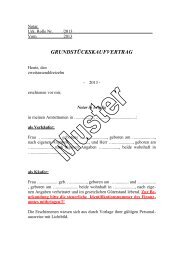 Muster 2 Auszug Aus Muster Kaufvertrag Kaufpreisabwicklung A Ber