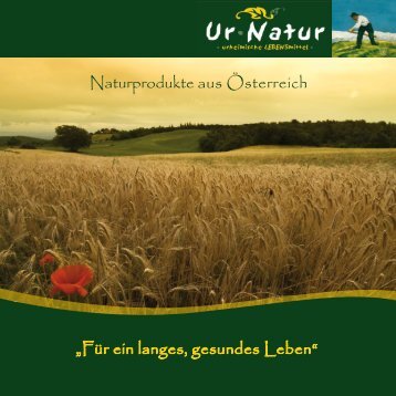 Broschüre PDF - Ur Natur Schweiz