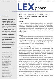 PDF-Download (21 kb) - Voser Rechtsanwälte