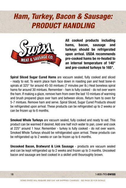 here - Swiss Meat & Sausage Co.