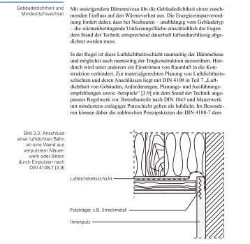 Gebäudedichtheit und Mindestluftwechsel - Beton.org