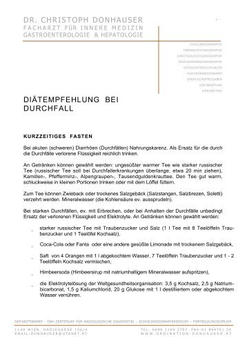 Diätempfehlung als Adobe™.pdf - ordination dr. christoph donhauser