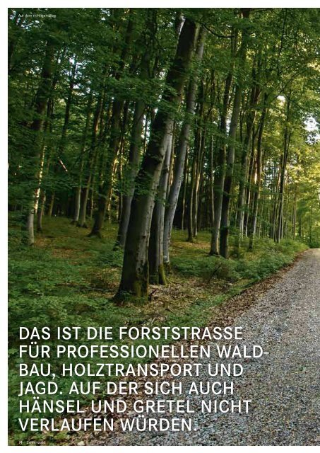 DAS MAGAZIN DER BAYERISCHEN ... - Bayerische Staatsforsten