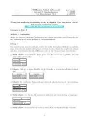 Lösung - TUM Informatik III: Datenbanksysteme