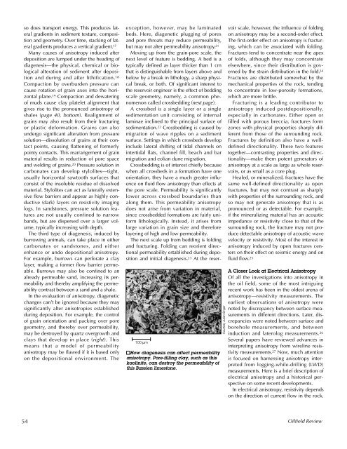 Oilfield Anisotropy: Its Origins and Electrical ... - Schlumberger