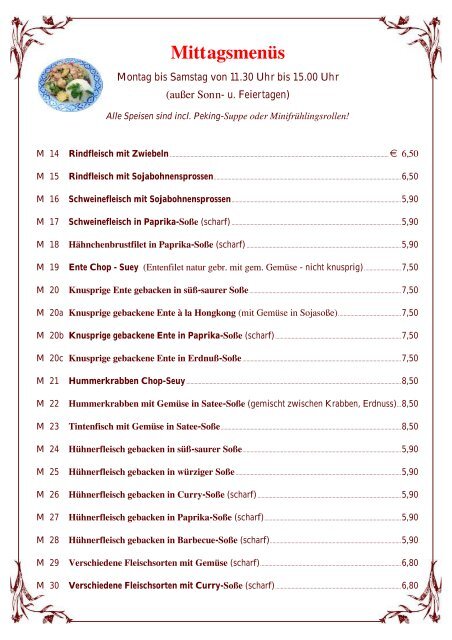 Speisekarte! (PDF-Dokument) - China Restaurant - Bambusgarten ...