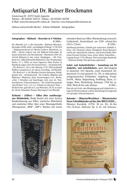 Bücher, Bücher, Bücher, Bücher - Antiquariat.de