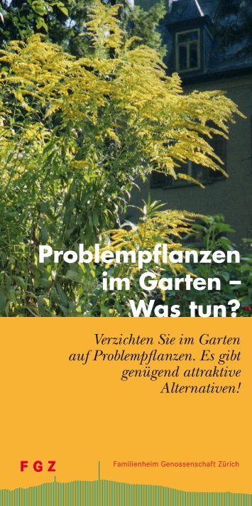 Was tun? - Familienheim-Genossenschaft Zürich