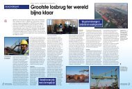 Grootste losbrug ter wereld bijna klaar - Solids Processing