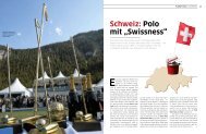 Schweiz-Special - Polo Magazin PACE