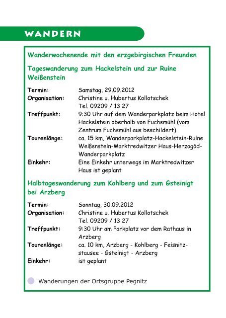 Programm Frühjahr 2012 Master - Alpenverein Bayreuth