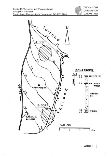 Aufgabenstellung - Wasserbau