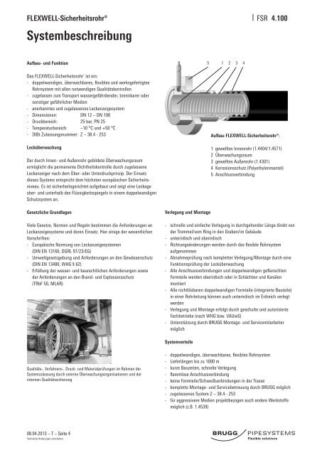 FSR Technik - Brugg Rohrsystem AG