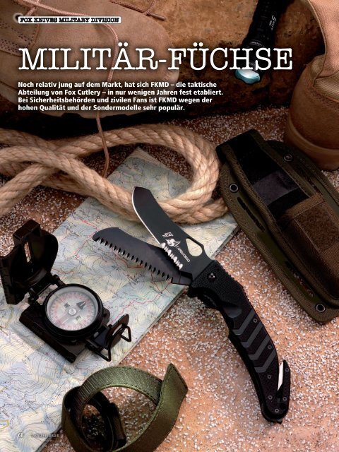 MILITÄR-FÜCHSE - FKMD - FOX Knives Military Division