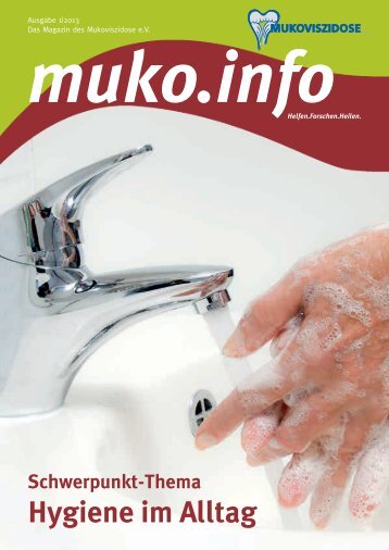 Hygiene im Alltag (PDF) - Mukoviszidose e.V.