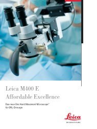Leica M400 E Affordable Excellence - Leica Microsystems