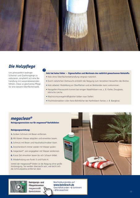 Terrassenholz Katalog 2013 / 14 - Beinbrech Holz und ...