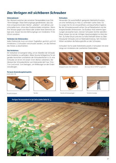 Terrassenholz Katalog 2013 / 14 - Beinbrech Holz und ...