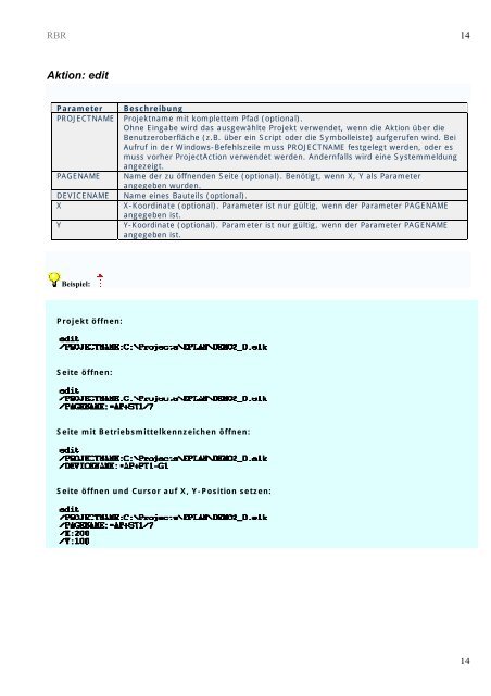 EPLAN P8 Befehlszeilenparameter - CAD.de