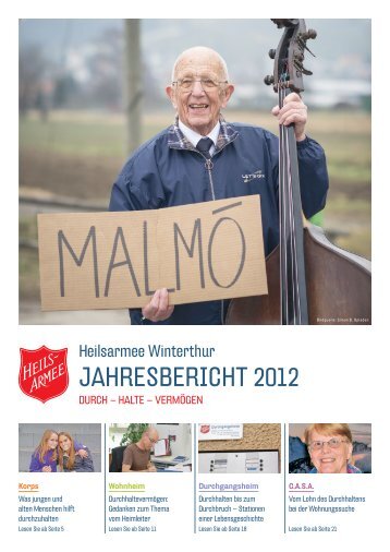 JAHRESBERICHT 2012 - Heilsarmee Winterthur