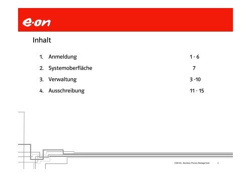 Emptoris – Trainingsmaterial Lieferanten für die ... - E.ON Netz GmbH