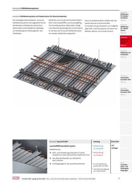 Download emcocool Preisliste - emco klima