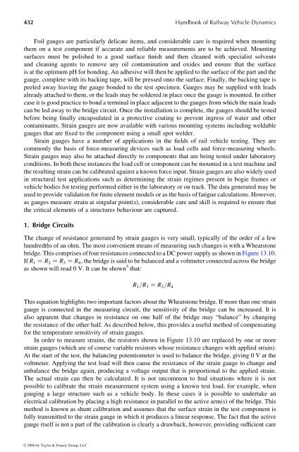 Handbook of Railway Vehicle Dynamics