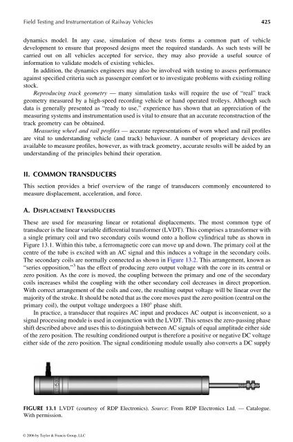 Handbook of Railway Vehicle Dynamics