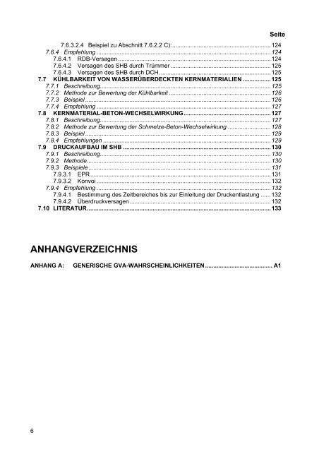 Daten zur probabilistischen Sicherheitsanalyse für Kernkraftwerke ...