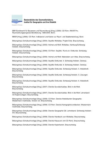 Bestandsliste Geomedien 2001209