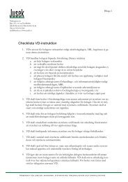Checklista VD-instruktion - Jusek