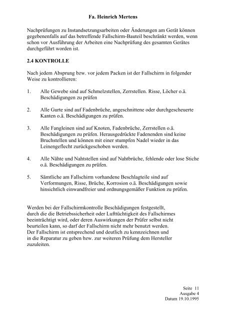 Geräte-Handbuch - Heinrich Mertens