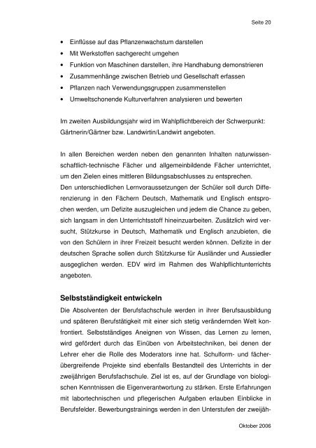 Inhaltsverzeichnis Seite A Vorbemerkung ... - Eduard-Stieler-Schule