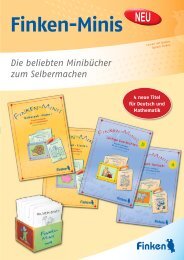 Finken-Minis für Deutsch