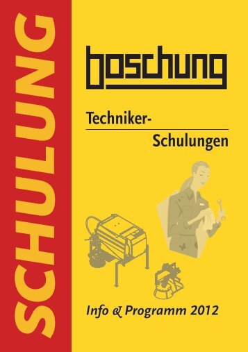 Techniker- Schulungen - Boschung