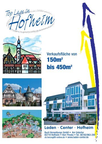 LCH Exposé - Laden-Center-Buch im Herzen von Hofheim